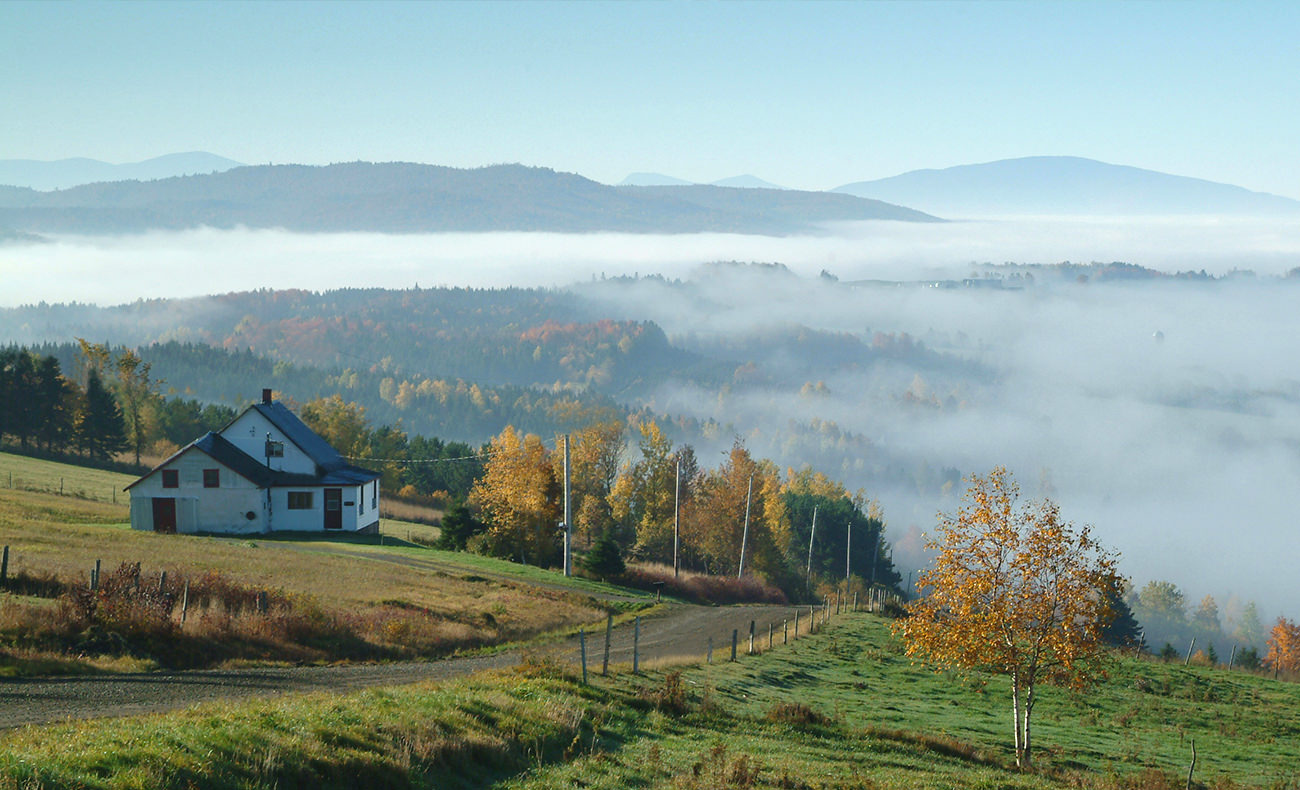 Circuits touristiques dans la région de Coaticook Cantons-de-l'Est