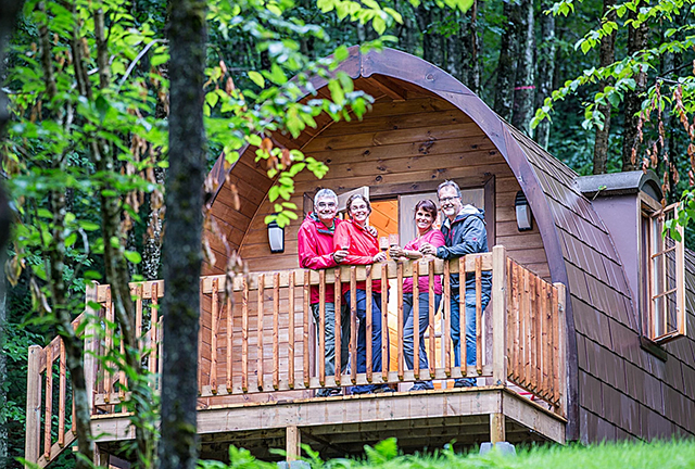 Insolite et prêt-à-camper dans la Région de Coaticook